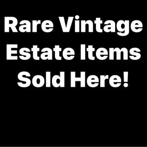 Rare Vintage Antique and Estate Items
